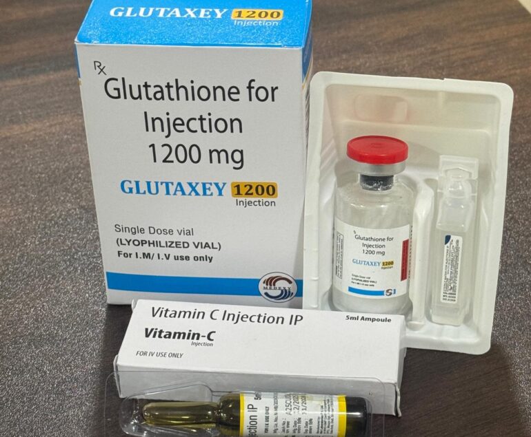 Glutathione 1200 mg injections